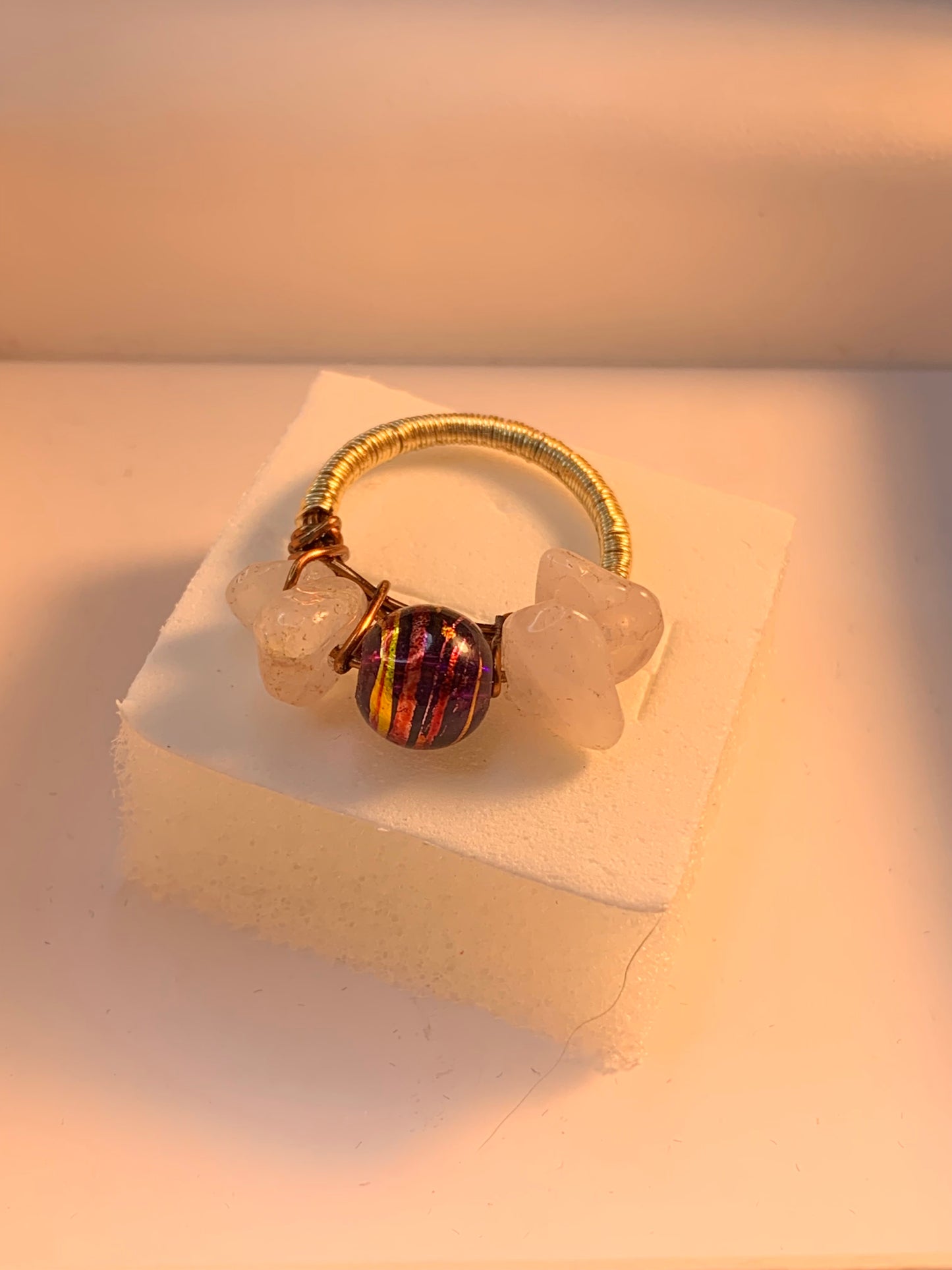 Firey Rose Quartz
