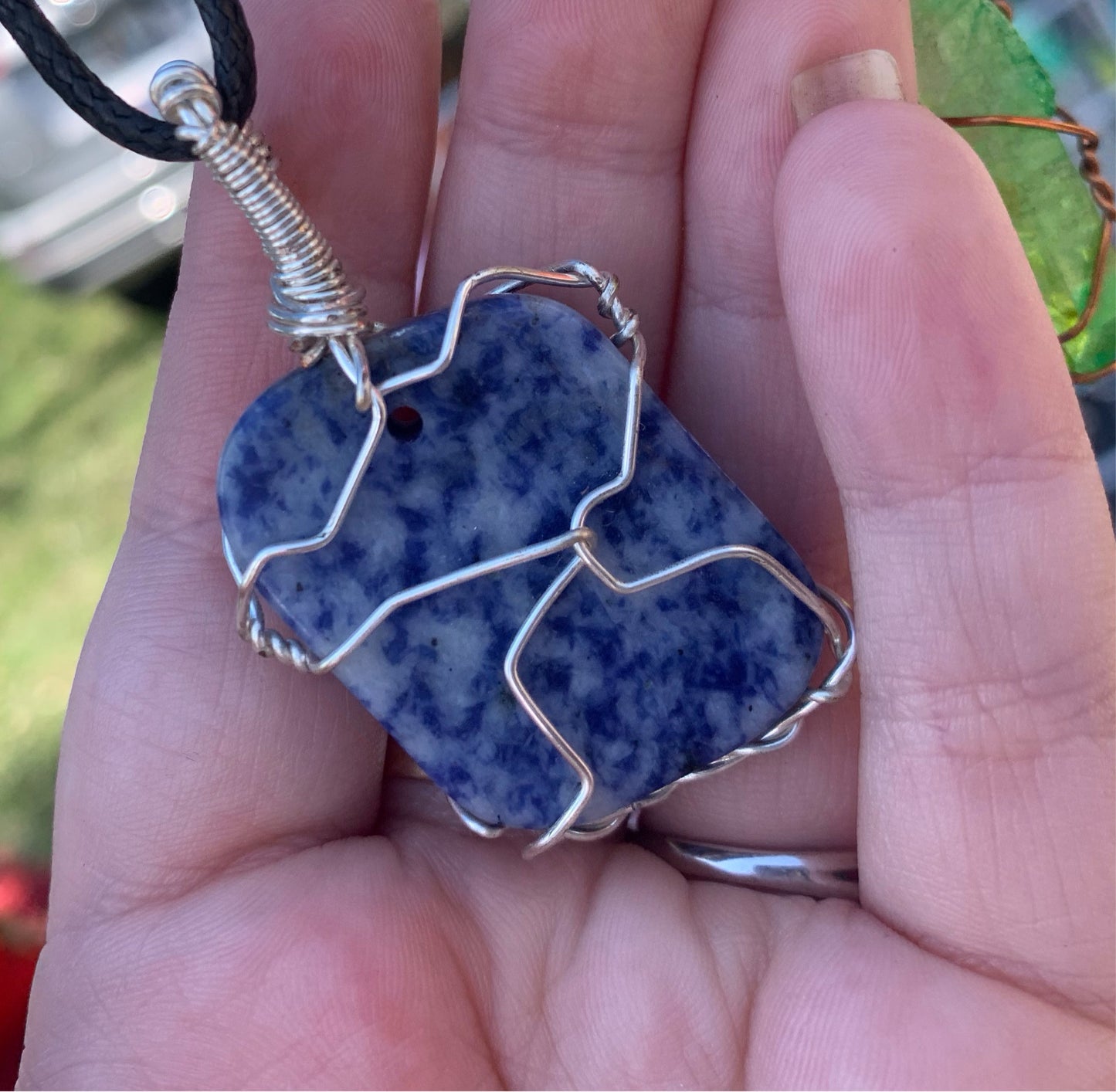 Wild wrapped Sodalite